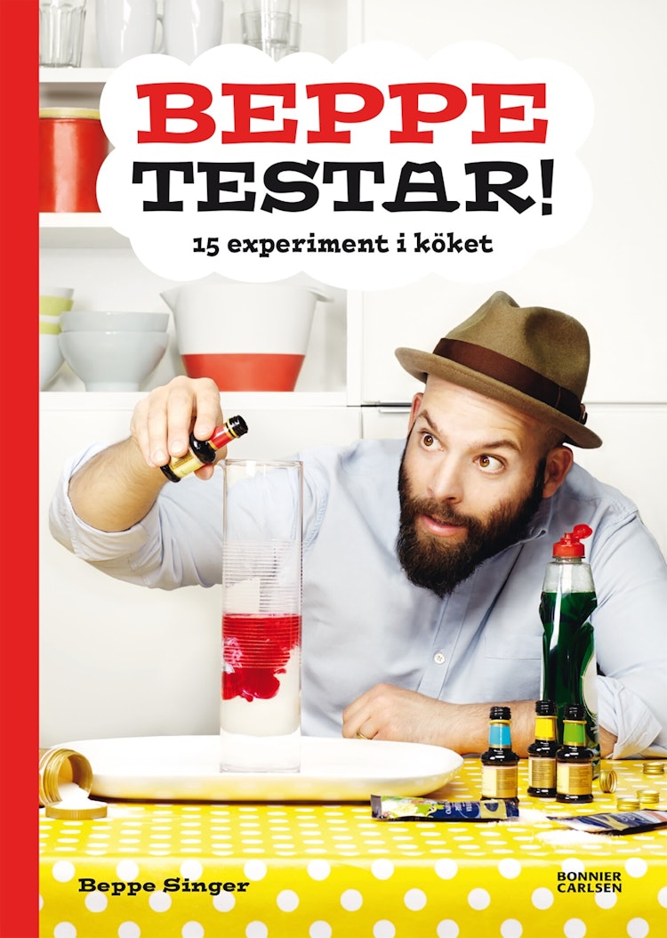 Beppe testar! 15 experiment i köket - finns i Rutströms bokhandel