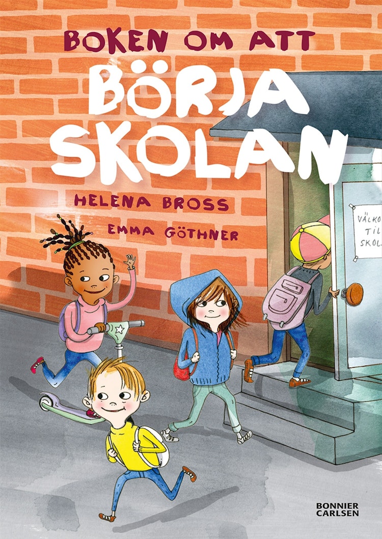 Boken om att börja skolan - finns i Rutströms bokhandel