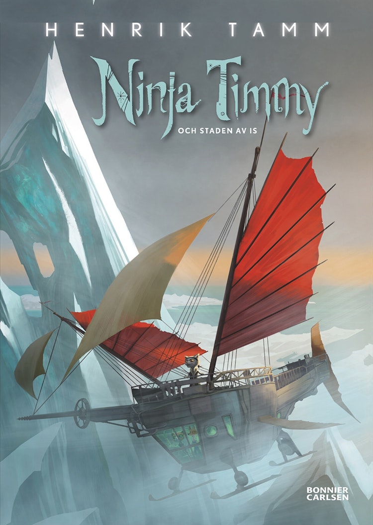 Ninja Timmy och staden av is - finns i Rutströms bokhandel