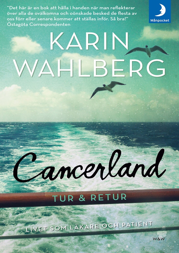 Cancerland - tur & retur - finns i Rutströms bokhandel