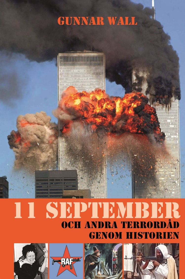 11 september och andra terrordåd genom historien - finns i Rutströms bokhandel