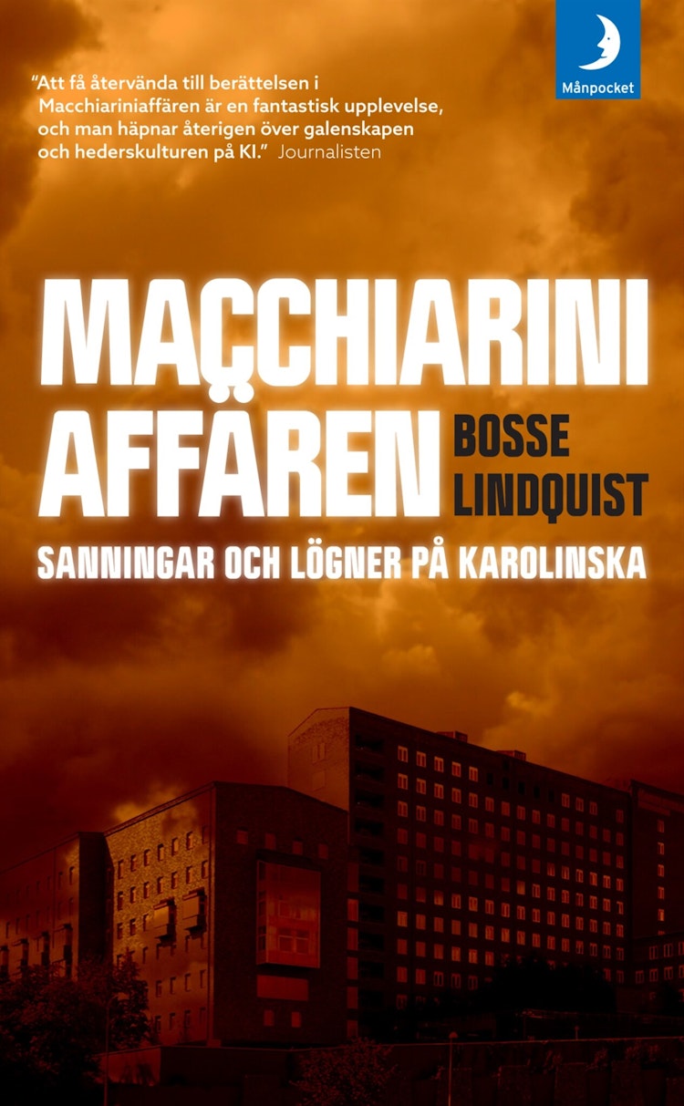 Macchiariniaffären - finns i Rutströms bokhandel
