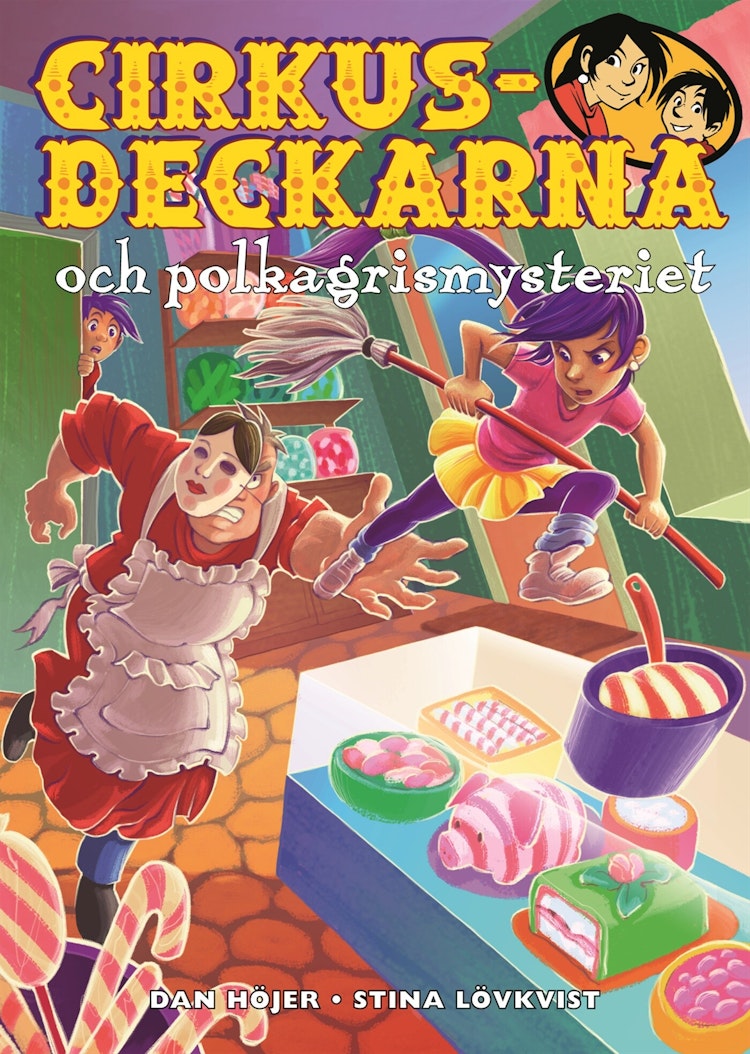 Cirkusdeckarna och polkagrismysteriet - finns i Rutströms bokhandel