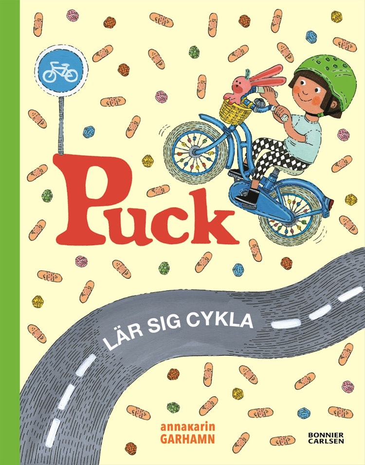 Puck lär sig cykla - finns i Rutströms bokhandel