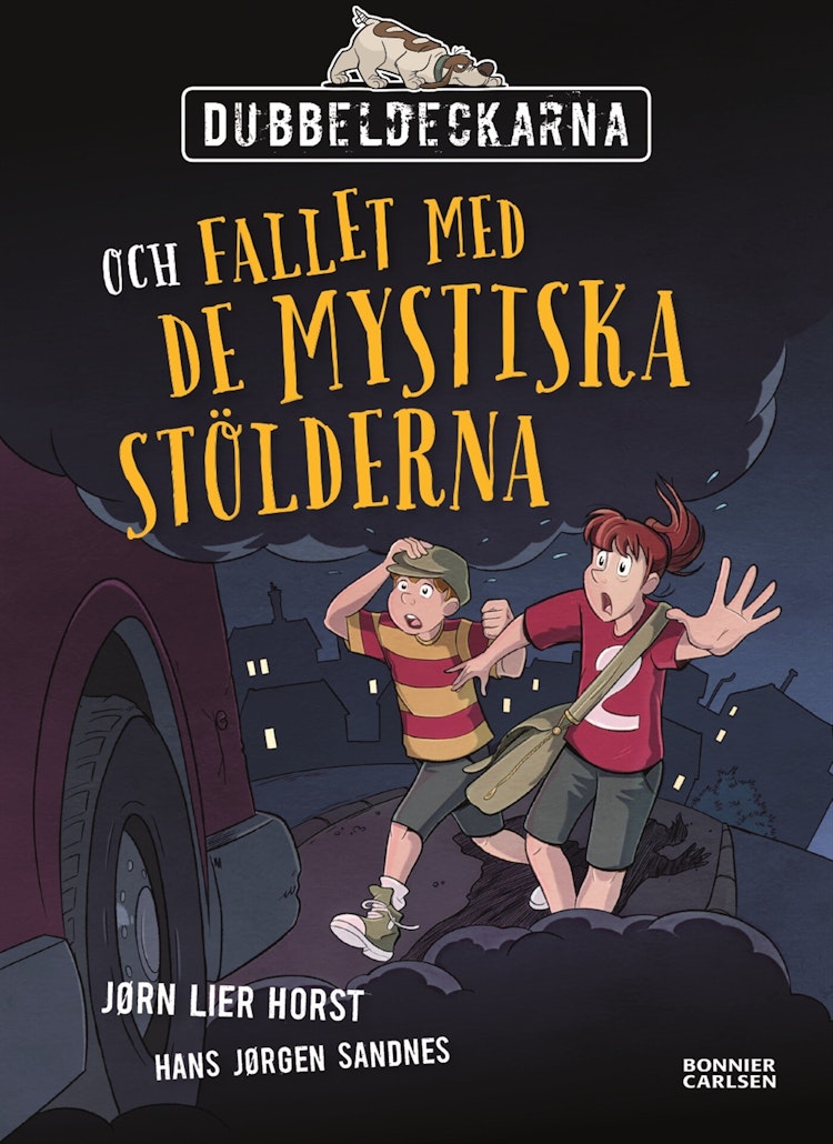 Dubbeldeckarna och fallet med de mystiska stölderna - finns i Rutströms bokhandel