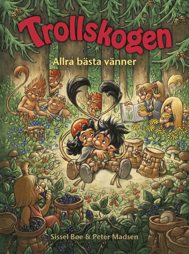 Trollskogen – Allra bästa vänner - finns i Rutströms bokhandel