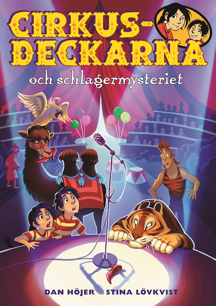 Cirkusdeckarna och schlagermysteriet - finns i Rutströms bokhandel