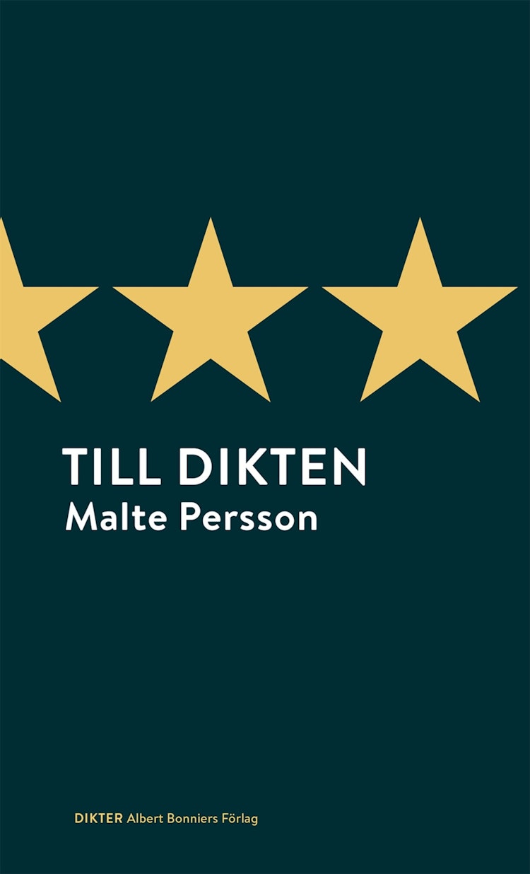 Till dikten - finns i Rutströms bokhandel