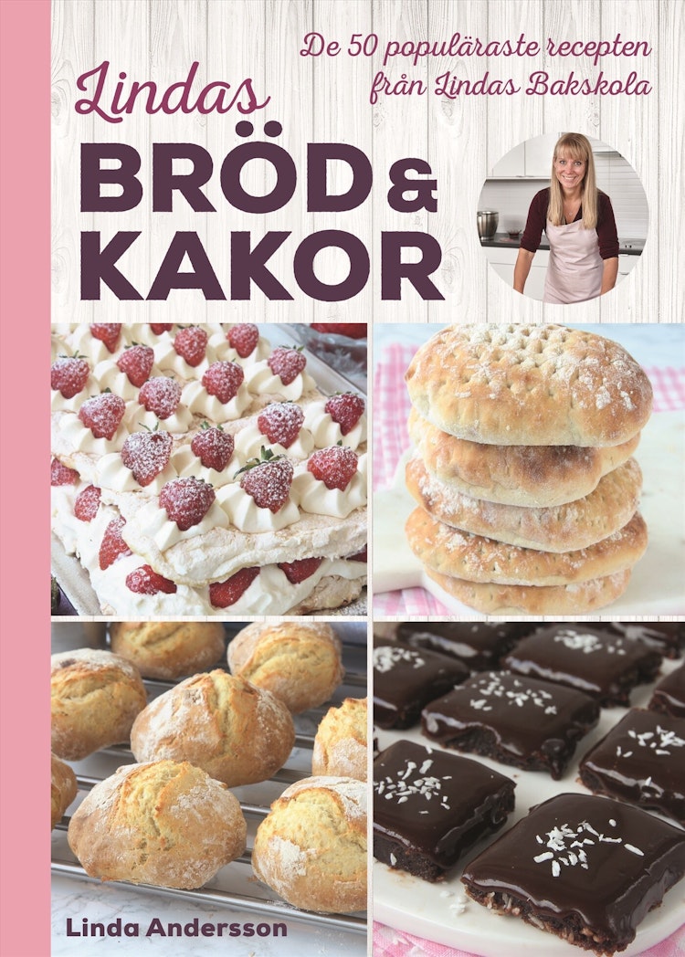 Lindas bröd & kakor - finns i Rutströms bokhandel