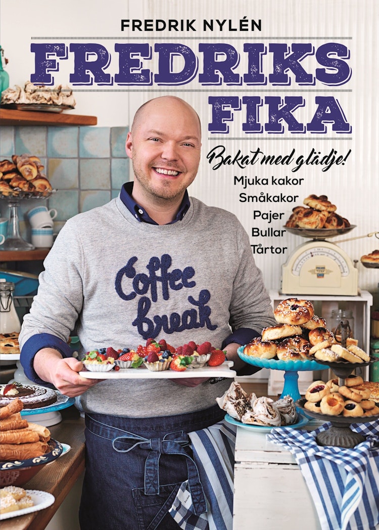 Fredriks fika – bakat med glädje - finns i Rutströms bokhandel