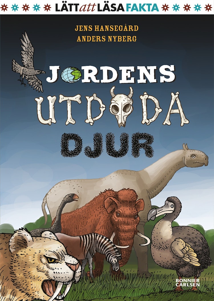 Jordens utdöda djur - finns i Rutströms bokhandel