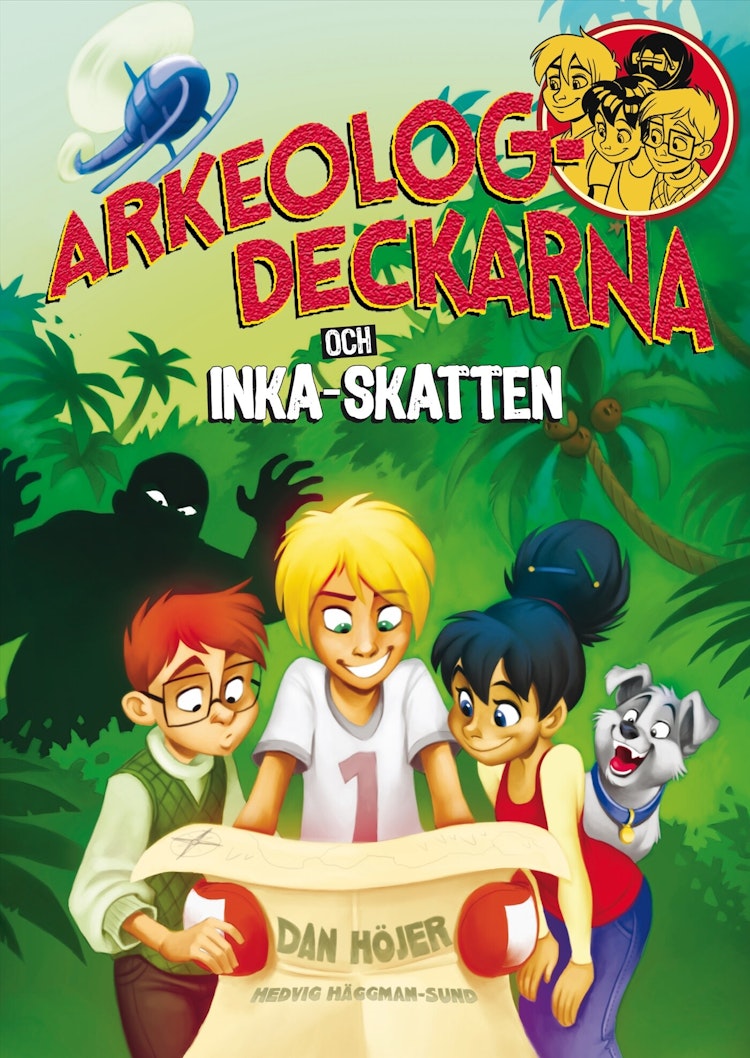 Arkeologdeckarna och inkaskatten - finns i Rutströms bokhandel