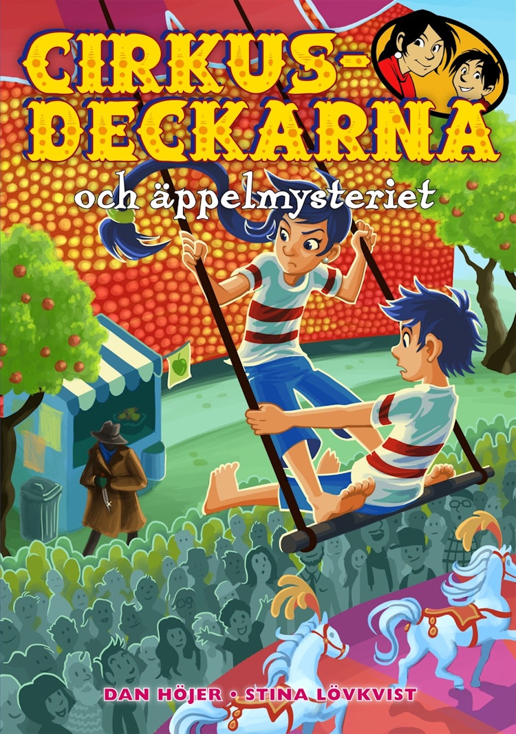 Cirkusdeckarna och äppelmysteriet - finns i Rutströms bokhandel