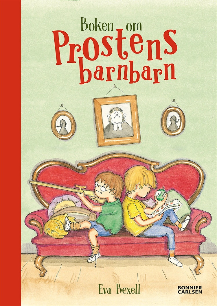 Boken om prostens barnbarn - finns i Rutströms bokhandel
