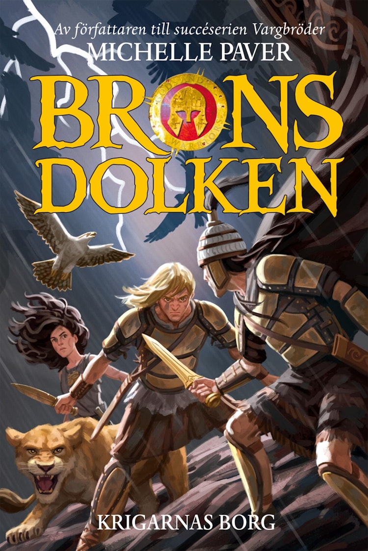 Bronsdolken - Krigarnas borg - finns i Rutströms bokhandel