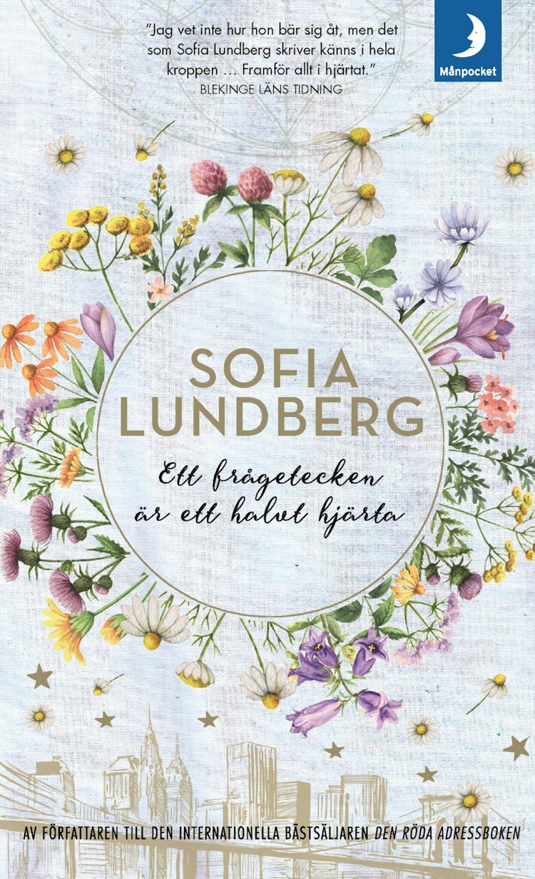 Ett frågetecken är ett halvt hjärta - finns i Rutströms bokhandel