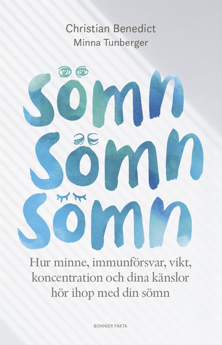 Sömn, sömn, sömn - finns i Rutströms bokhandel