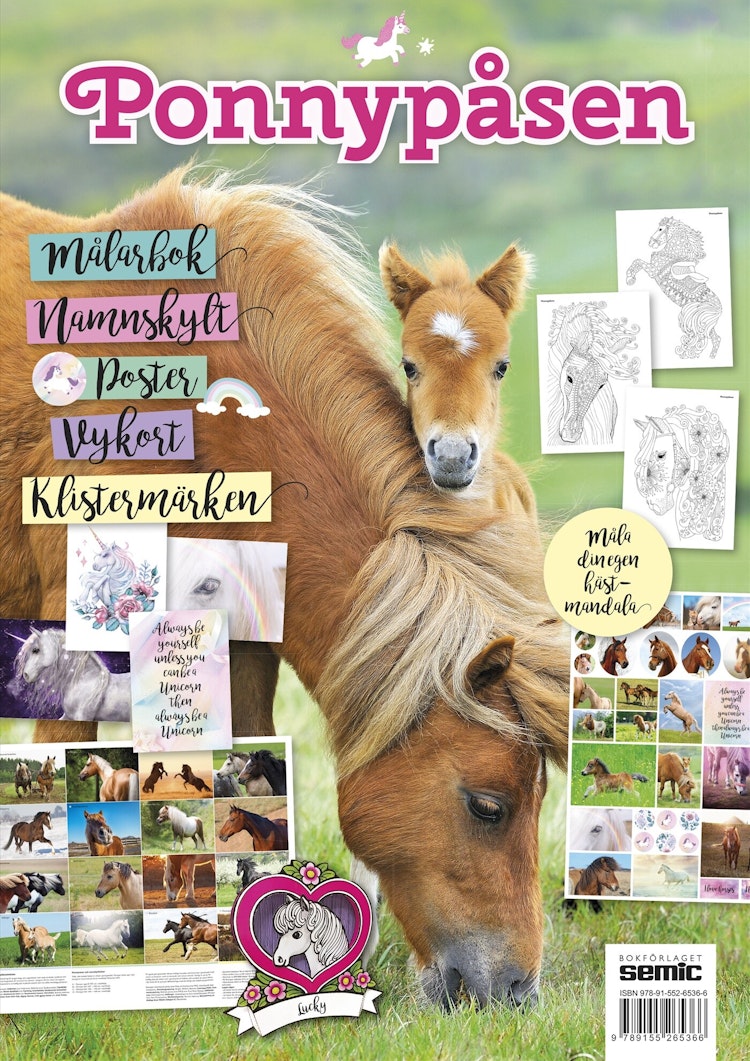 Ponnypåsen 2018 - finns i Rutströms bokhandel