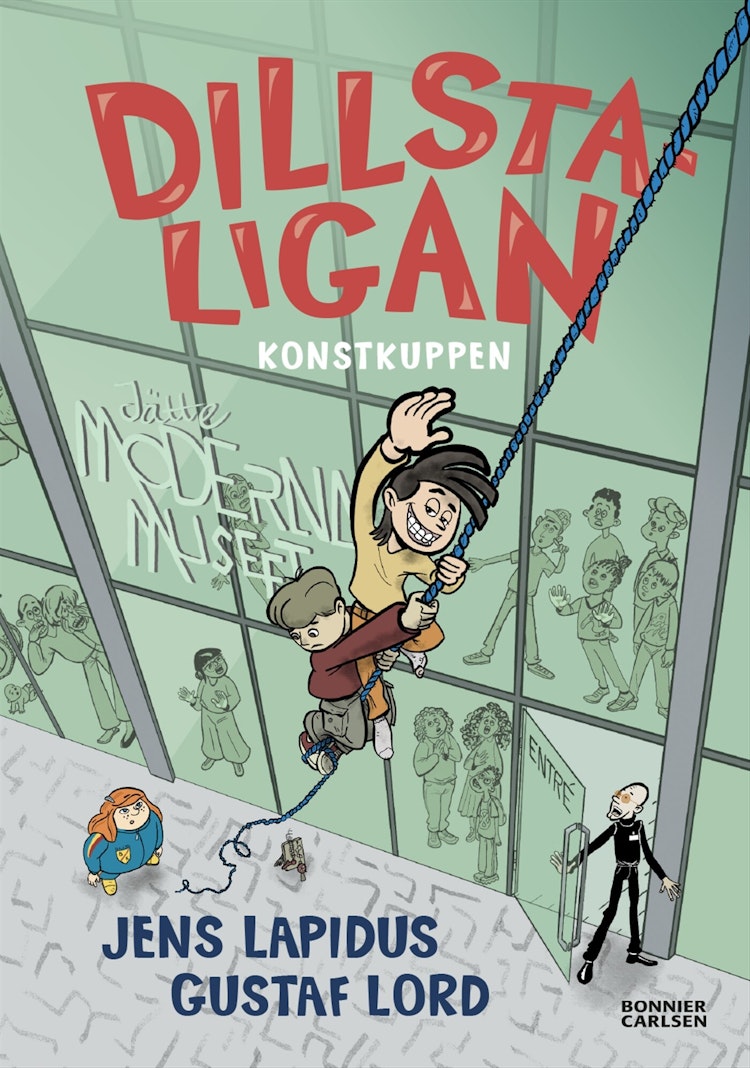 Dillstaligan: Konstkuppen - finns i Rutströms bokhandel