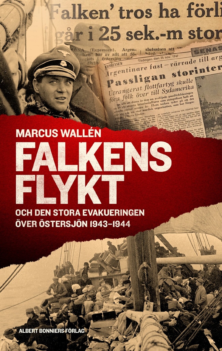 Falkens flykt - finns i Rutströms bokhandel