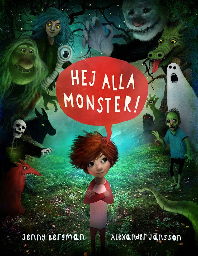 Hej alla monster! - finns i Rutströms bokhandel