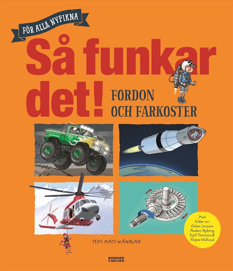 Så funkar det! Fordon och farkoster - finns i Rutströms bokhandel