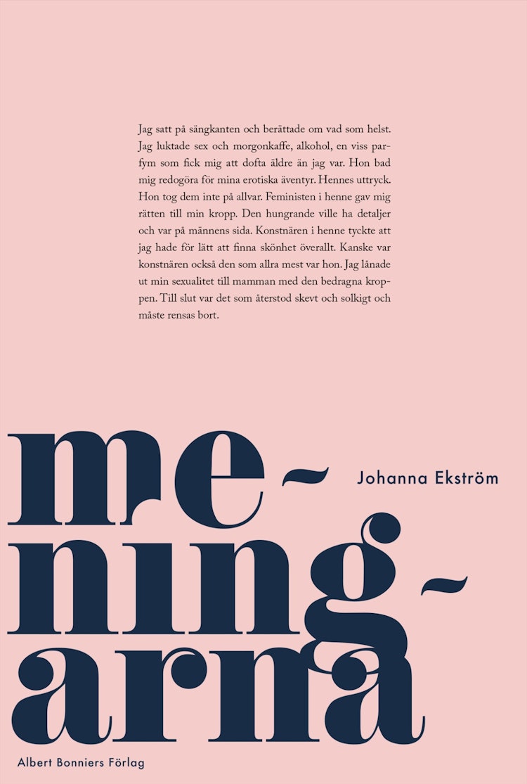 Meningarna - finns i Rutströms bokhandel