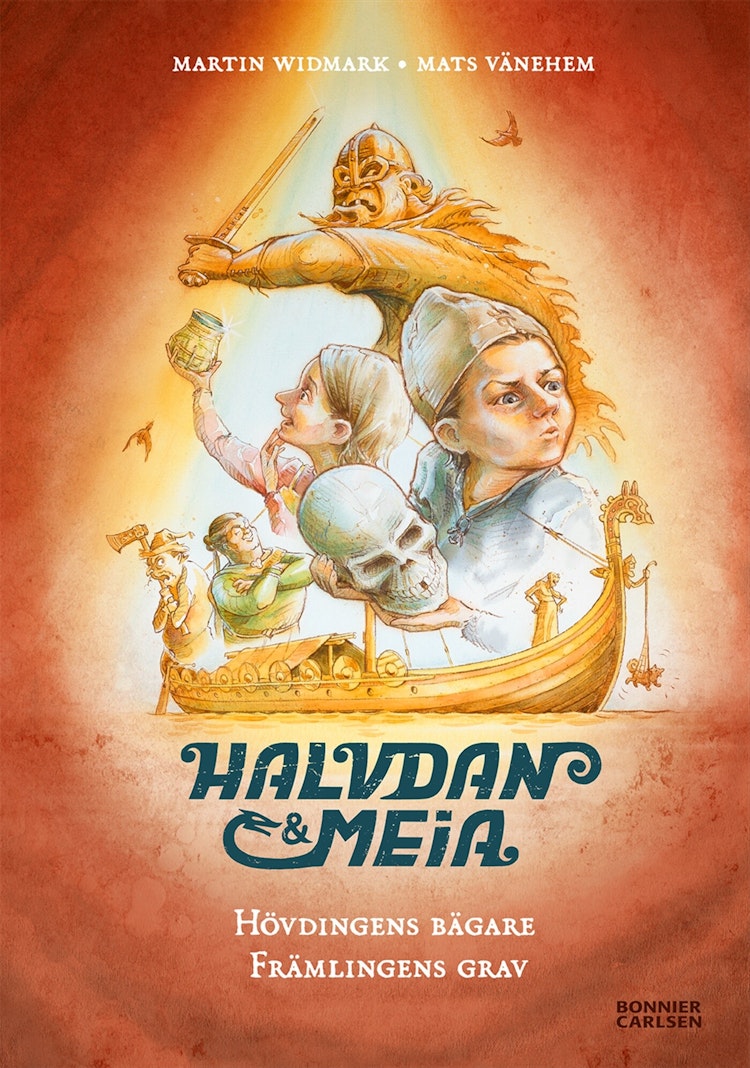 Halvdan och Meia. Hövdingens bägare och främlingens grav - finns i Rutströms bokhandel