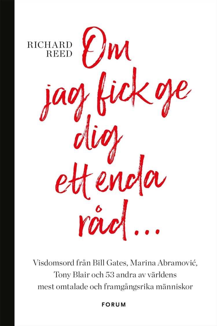 Om jag fick ge dig ett enda råd... - finns i Rutströms bokhandel