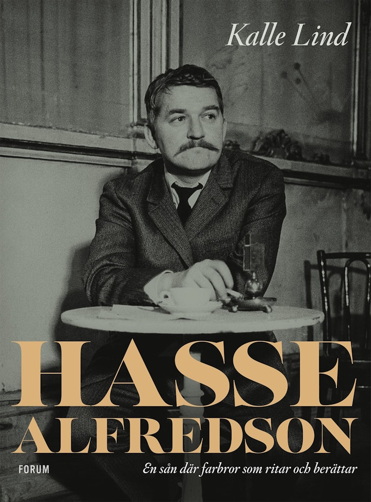 Hasse Alfredson - finns i Rutströms bokhandel