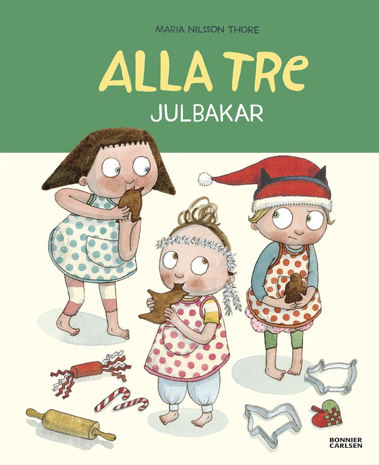 Alla tre julbakar - finns i Rutströms bokhandel