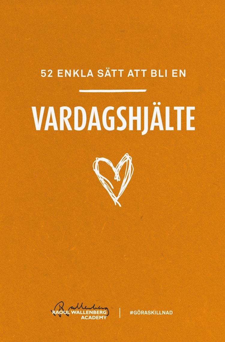 52 enkla sätt att bli en vardagshjälte - finns i Rutströms bokhandel