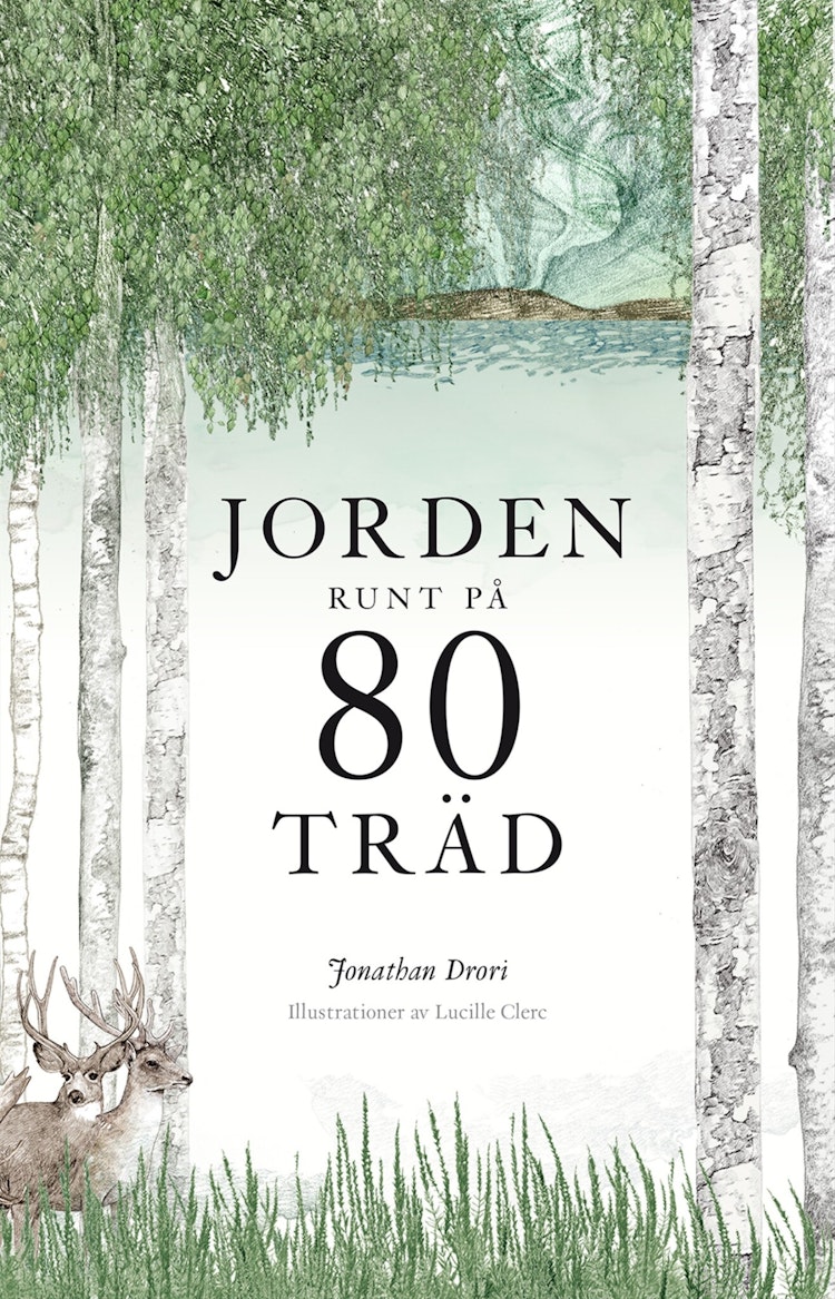 Jorden runt på 80 träd - finns i Rutströms bokhandel