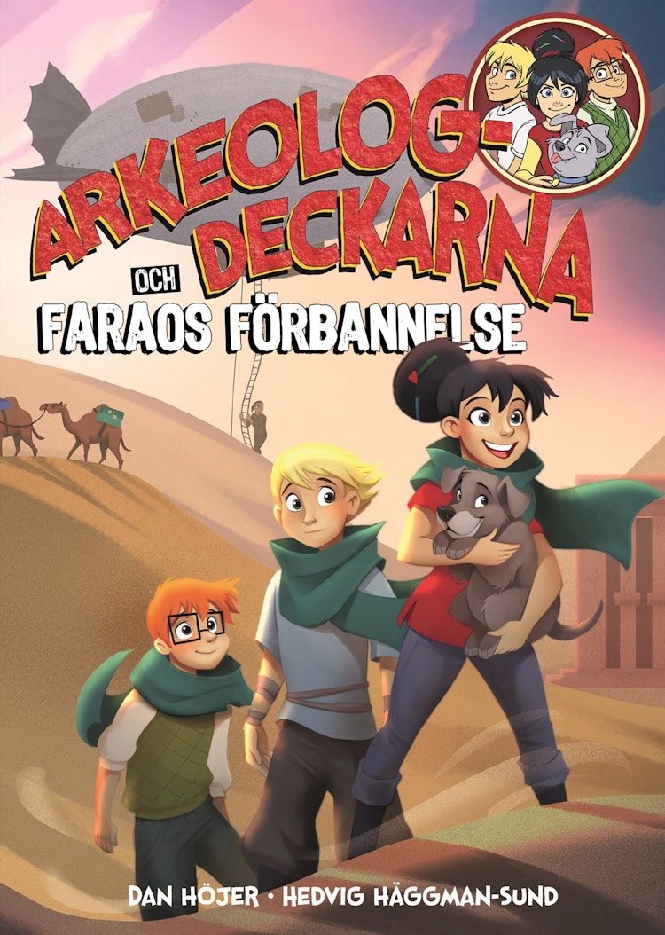 Arkeologdeckarna och faraos förbannelse - finns i Rutströms bokhandel