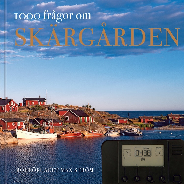 1000 Frågor om Skärgården - finns i Rutströms bokhandel