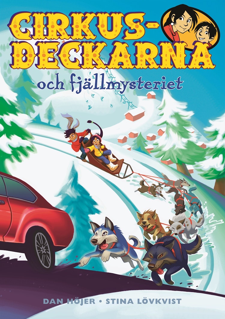 Cirkusdeckarna och fjällmysteriet - finns i Rutströms bokhandel