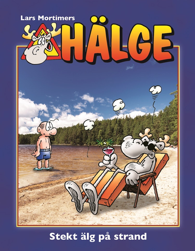 Hälge - Stekt älg på strand - finns i Rutströms bokhandel