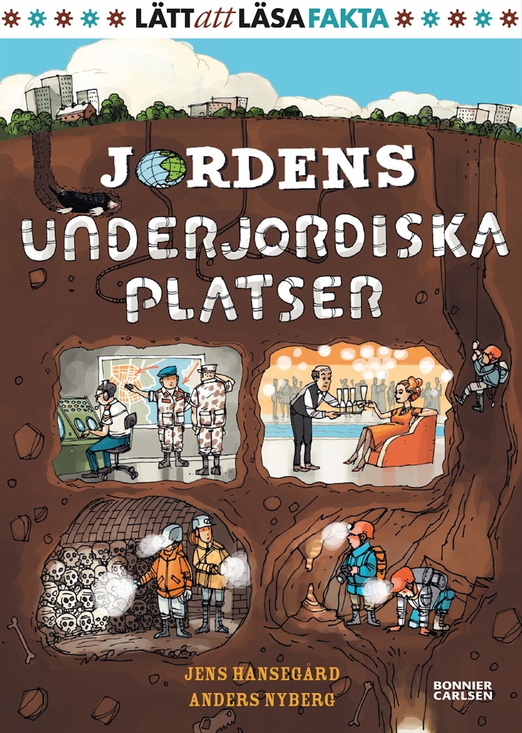 Jordens underjordiska platser - finns i Rutströms bokhandel