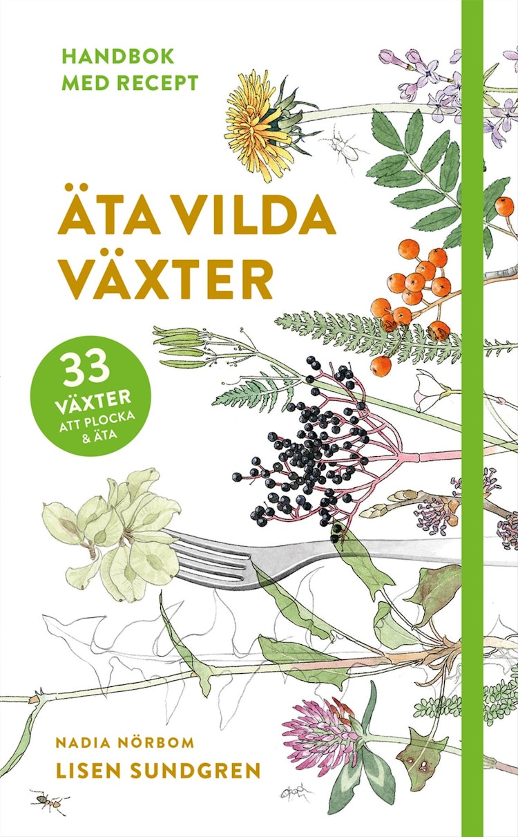 Äta vilda växter - finns i Rutströms bokhandel