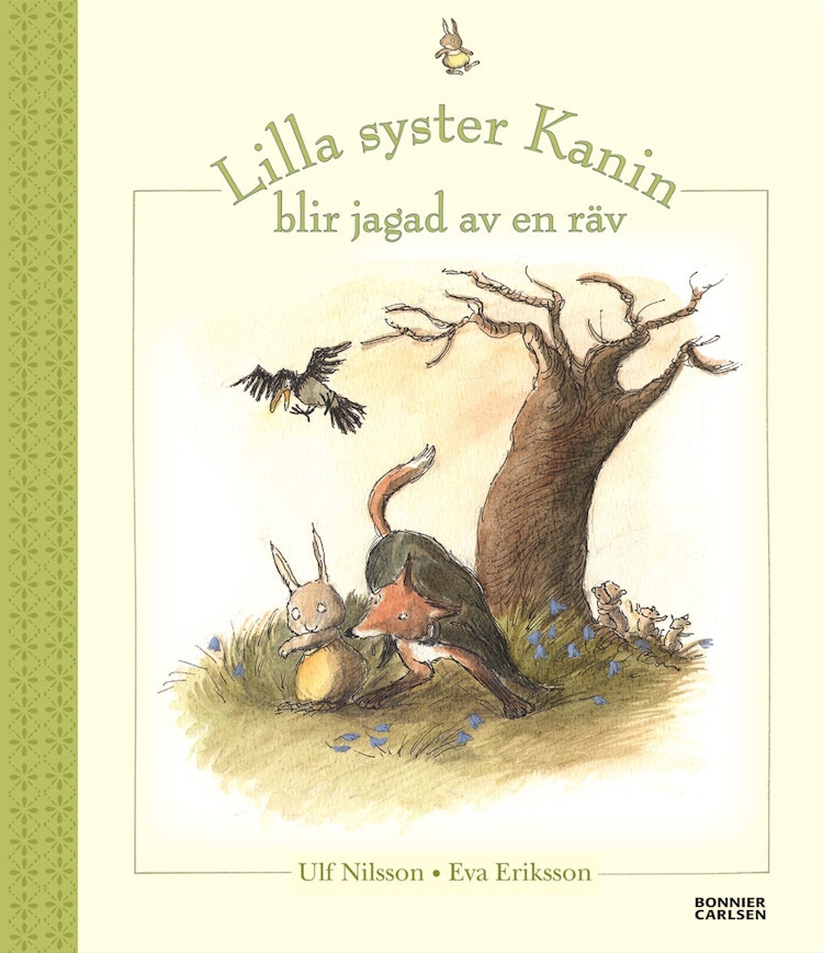 Lilla syster Kanin blir jagad av en räv - finns i Rutströms bokhandel