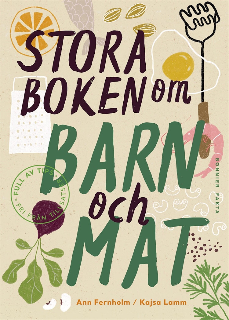 Stora boken om barn och mat - finns i Rutströms bokhandel