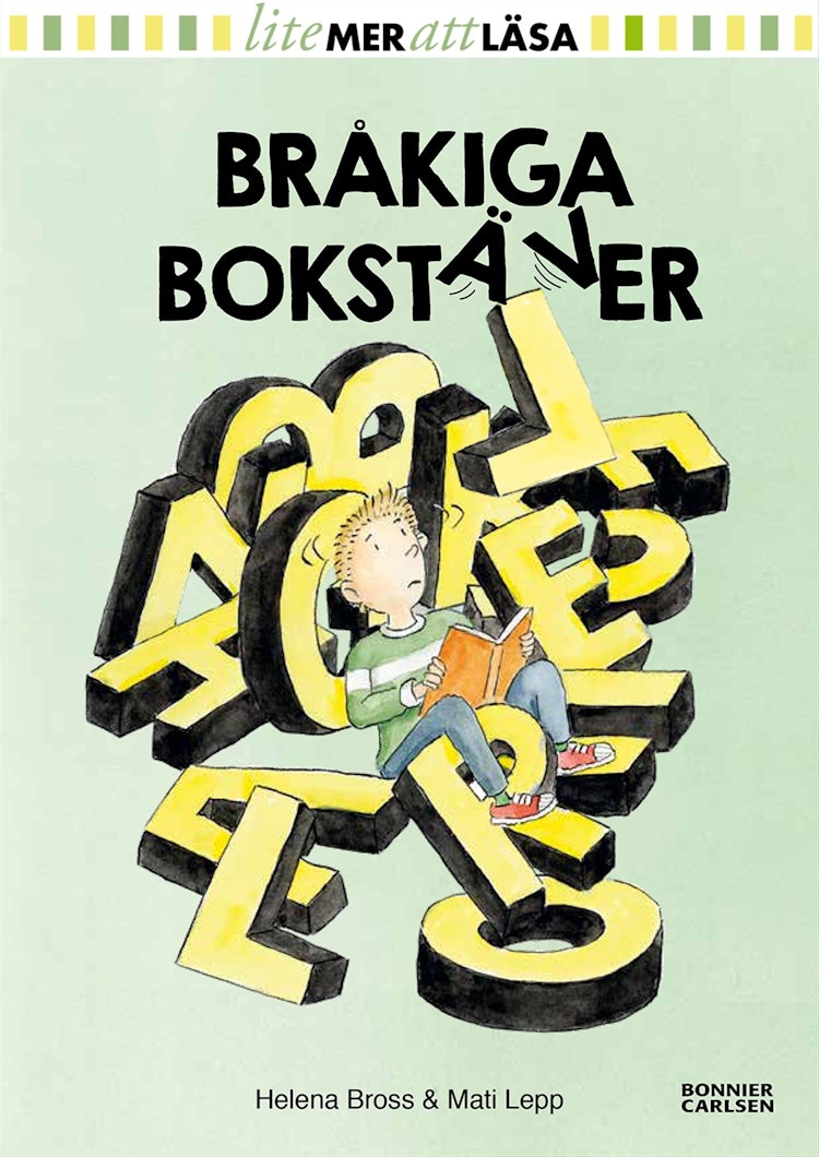 Bråkiga bokstäver - finns i Rutströms bokhandel