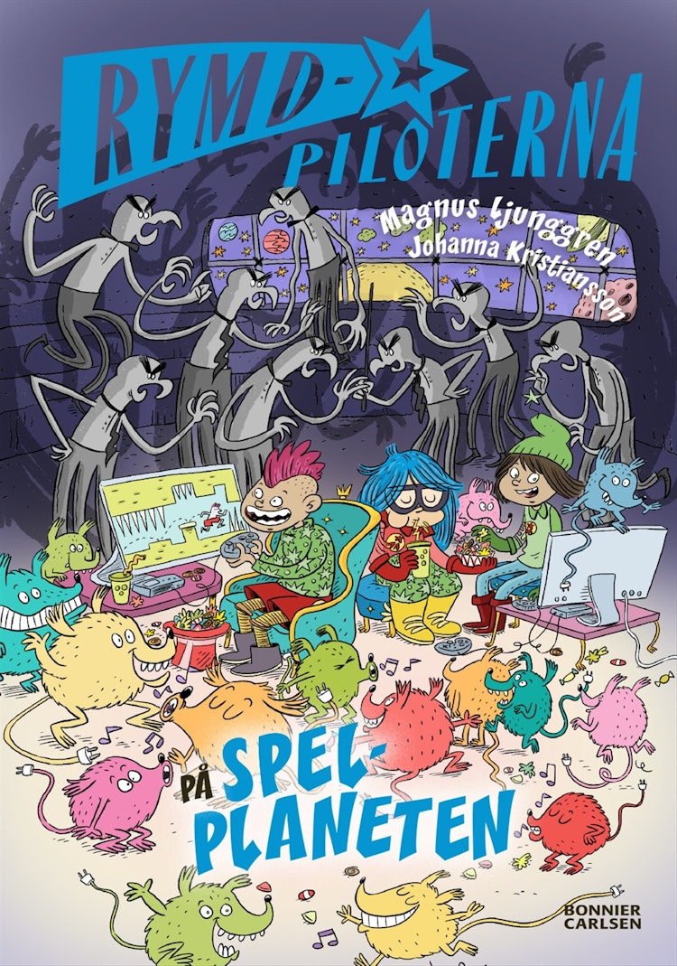 Rymdpiloterna på spelplaneten - finns i Rutströms bokhandel