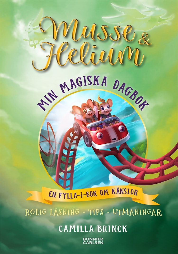 Musse & Helium. Min magiska dagbok - finns i Rutströms bokhandel