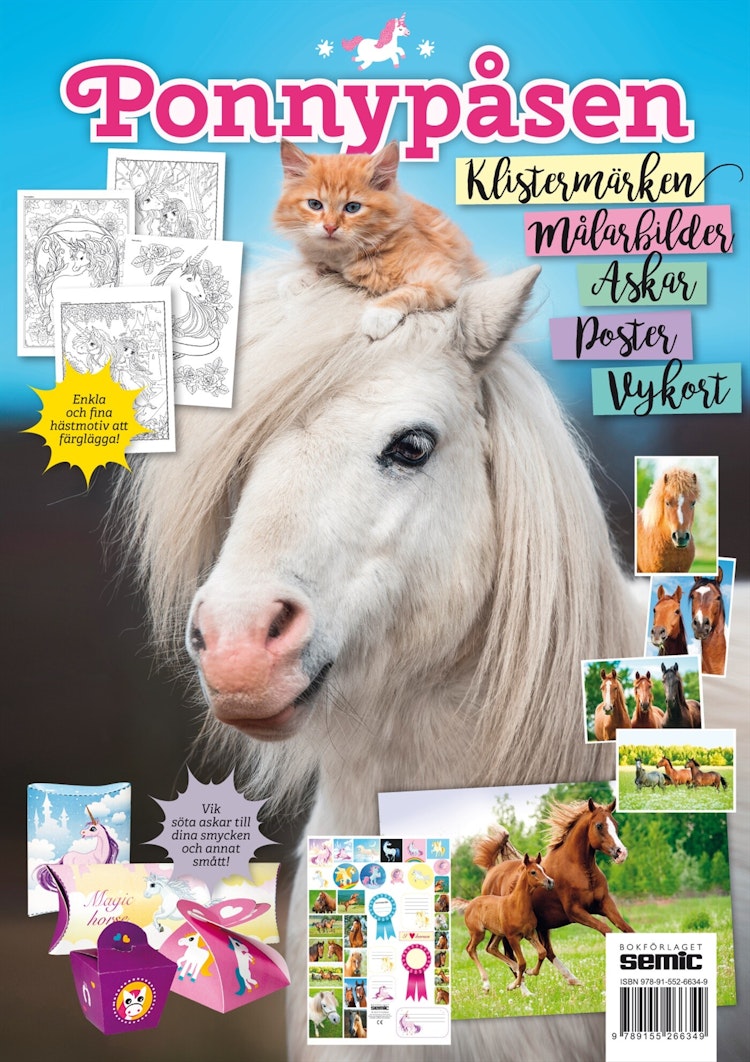 Ponnypåsen 2019 - finns i Rutströms bokhandel