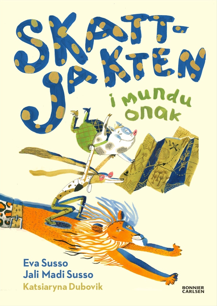Skattjakten i Mundu Onak - finns i Rutströms bokhandel
