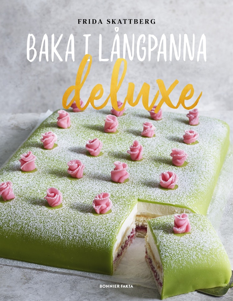 Baka i långpanna deluxe - finns i Rutströms bokhandel
