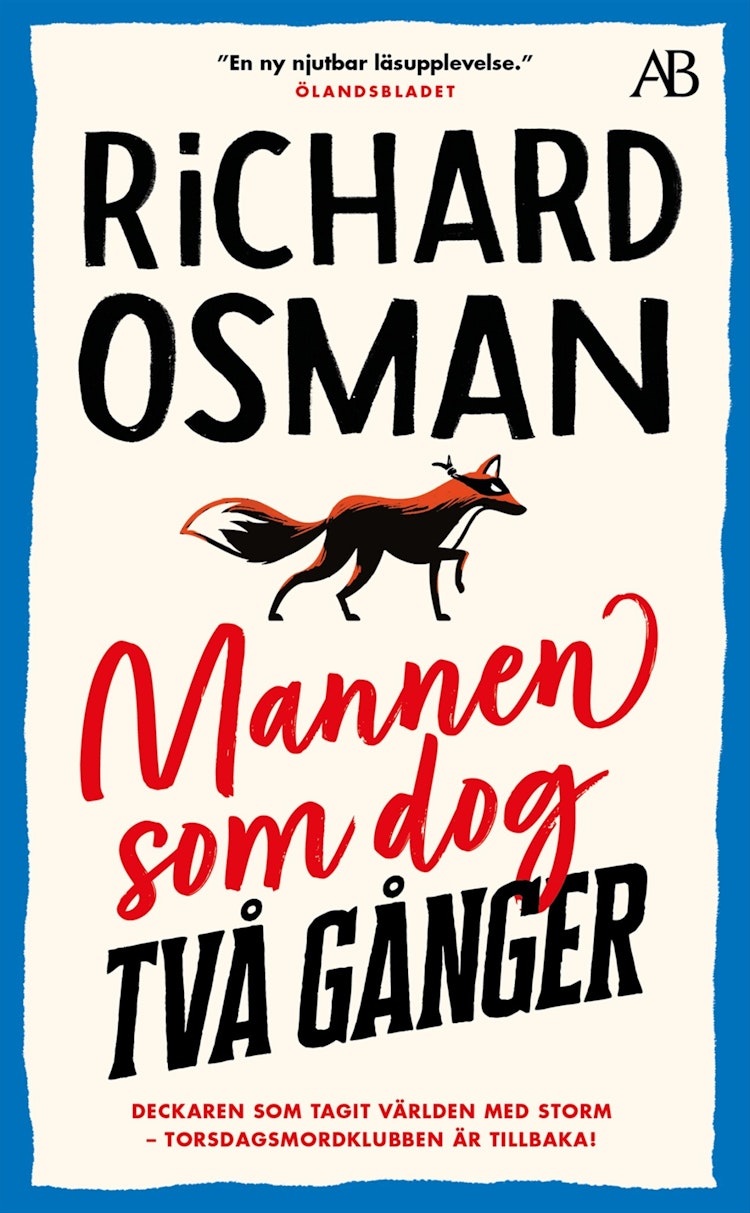 Mannen som dog två gånger - finns i Rutströms bokhandel