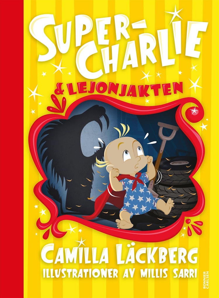 Super-Charlie och lejonjakten - finns i Rutströms bokhandel
