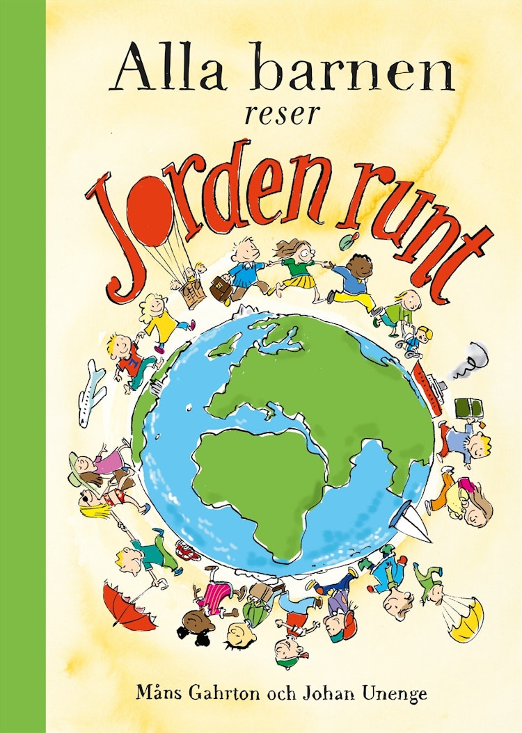 Alla barnen reser jorden runt - finns i Rutströms bokhandel
